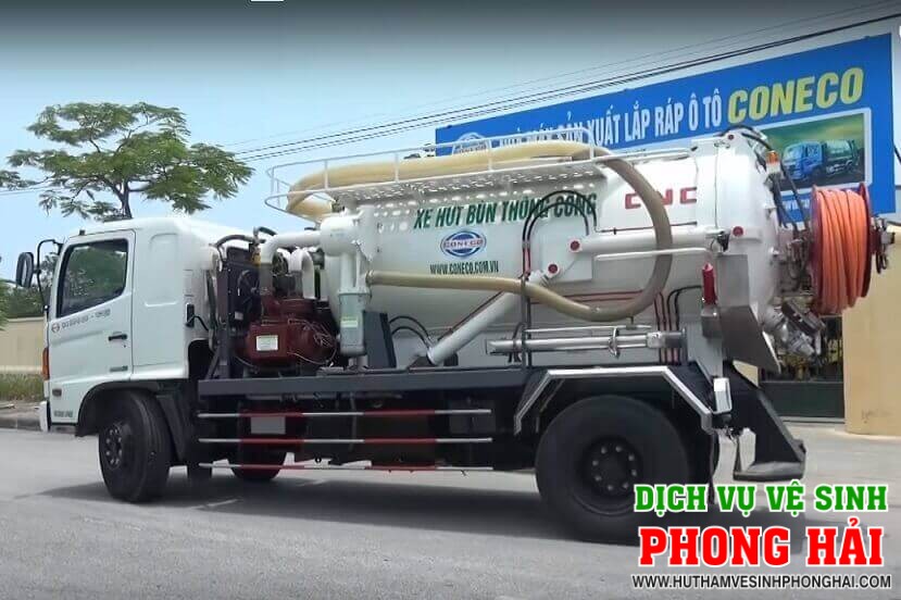 Hút Hầm Vệ Sinh Phường Hồng Sơn, TP Vinh